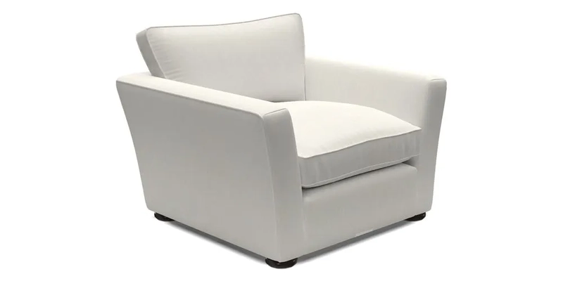 Aldeburgh Chair in Two Tone Plain Biscuit