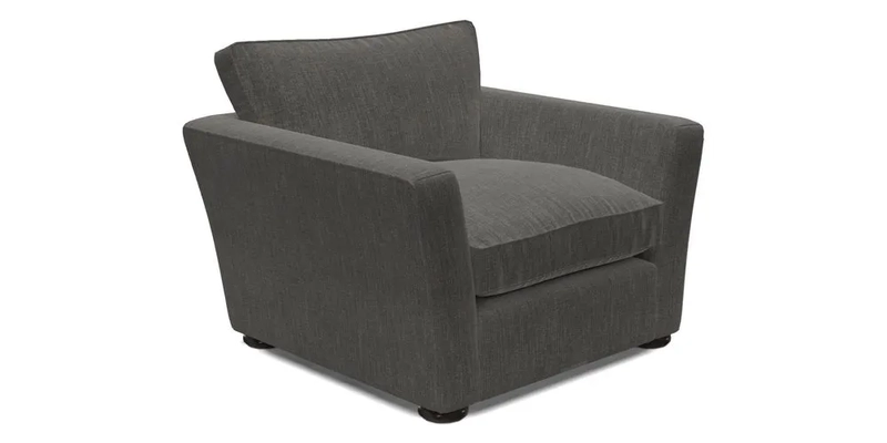 Aldeburgh Chair in Two Tone Plain Biscuit