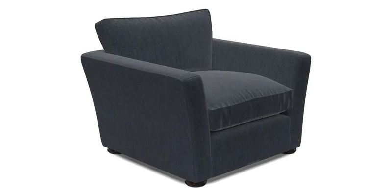 Aldeburgh Chair in Two Tone Plain Biscuit