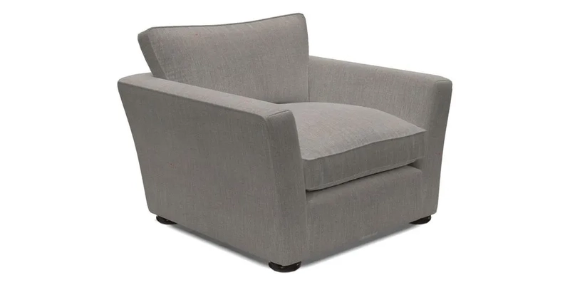 Aldeburgh Chair in Two Tone Plain Biscuit