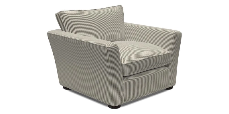 Aldeburgh Chair in Two Tone Plain Biscuit