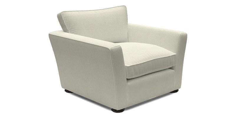 Aldeburgh Chair in Two Tone Plain Biscuit