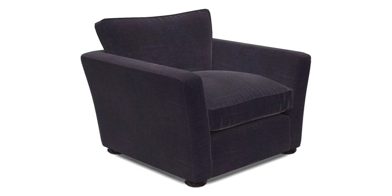 Aldeburgh Chair in Two Tone Plain Biscuit