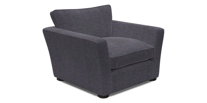 Aldeburgh Chair in Two Tone Plain Biscuit