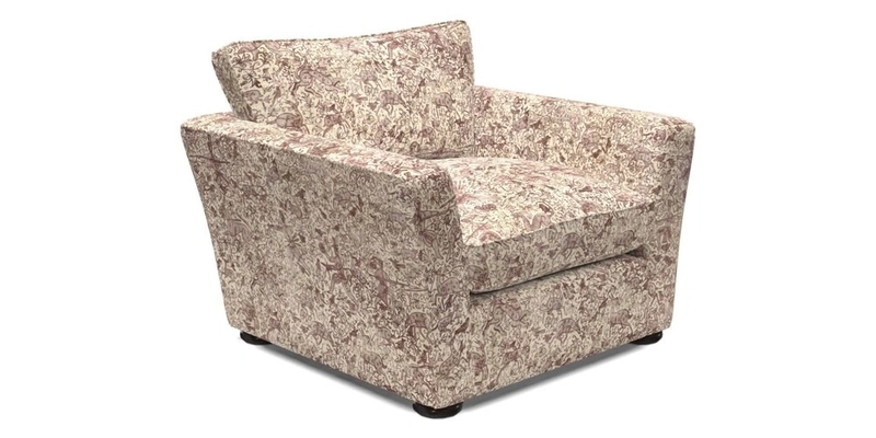 Aldeburgh Chair in Two Tone Plain Biscuit