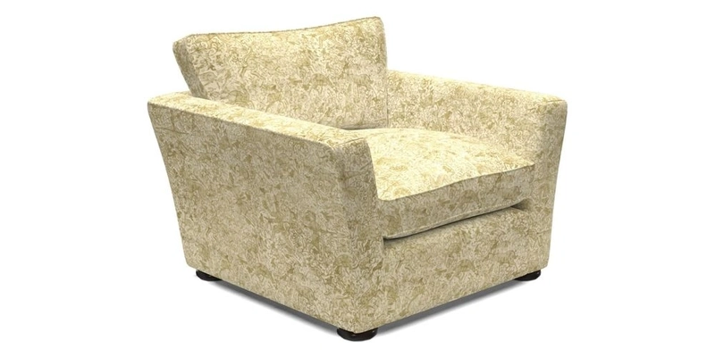 Aldeburgh Chair in Two Tone Plain Biscuit