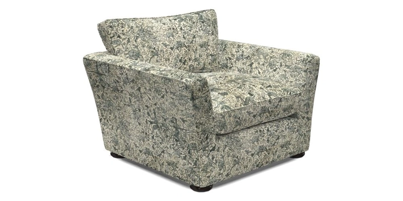 Aldeburgh Chair in Two Tone Plain Biscuit