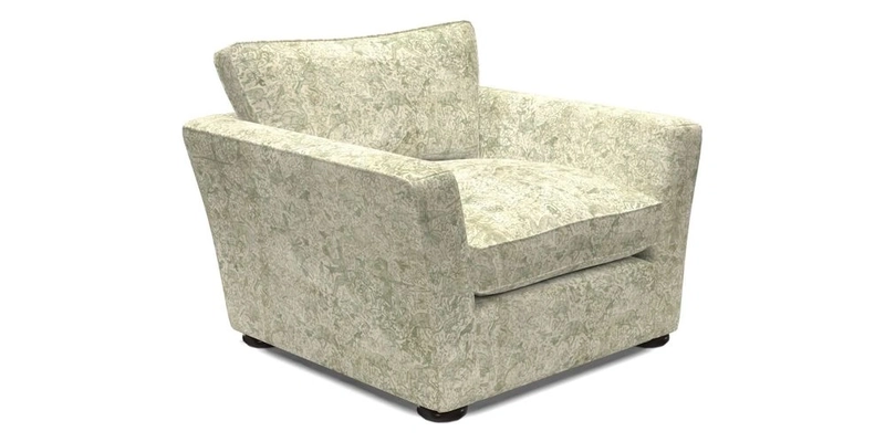 Aldeburgh Chair in Two Tone Plain Biscuit