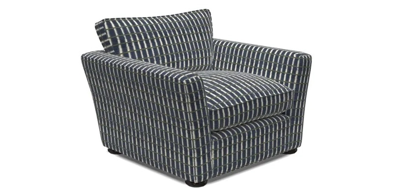 Aldeburgh Chair in Two Tone Plain Biscuit