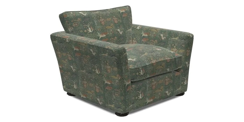 Aldeburgh Chair in Two Tone Plain Biscuit