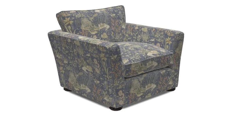 Aldeburgh Chair in Two Tone Plain Biscuit