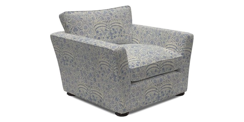 Aldeburgh Chair in Two Tone Plain Biscuit