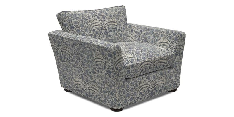 Aldeburgh Chair in Two Tone Plain Biscuit