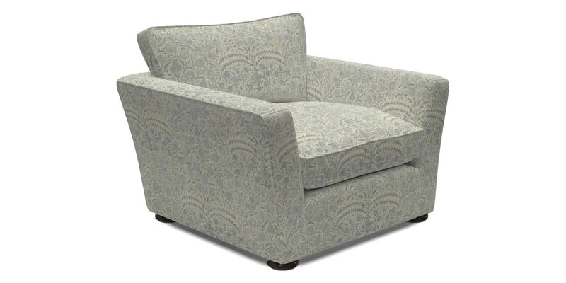 Aldeburgh Chair in Two Tone Plain Biscuit