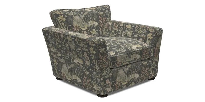 Aldeburgh Chair in Two Tone Plain Biscuit