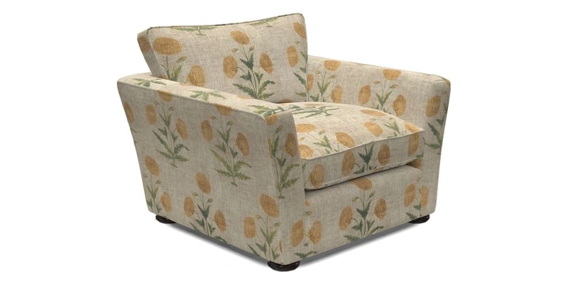 Aldeburgh Chair in Two Tone Plain Biscuit