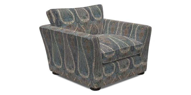 Aldeburgh Chair in Two Tone Plain Biscuit