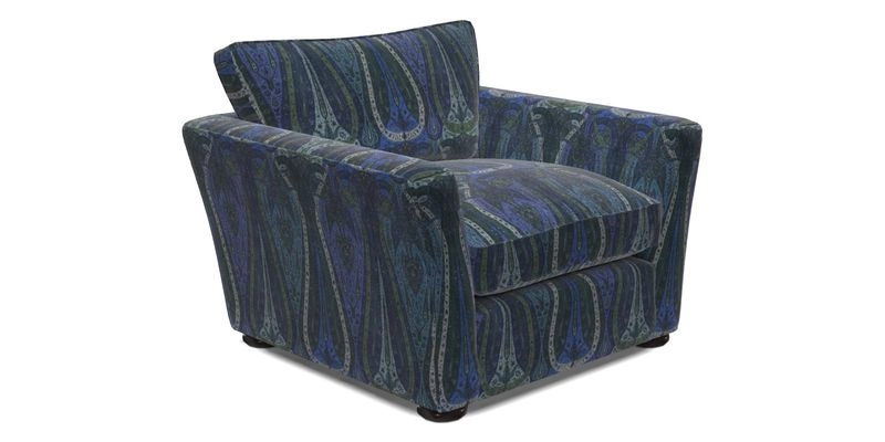 Aldeburgh Chair in Two Tone Plain Biscuit