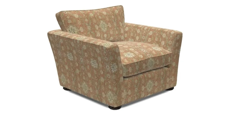 Aldeburgh Chair in Two Tone Plain Biscuit