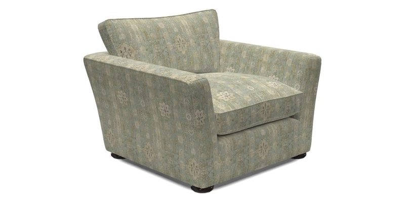 Aldeburgh Chair in Two Tone Plain Biscuit