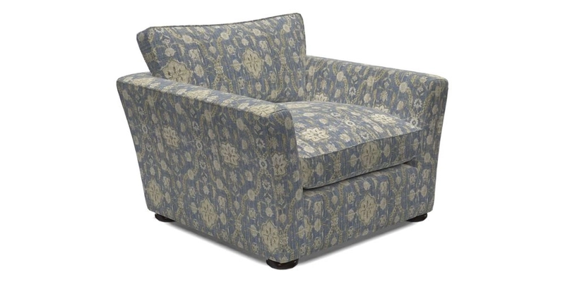 Aldeburgh Chair in Two Tone Plain Biscuit