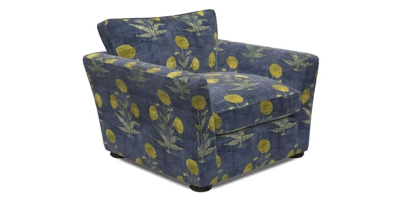 Aldeburgh Chair in Two Tone Plain Biscuit