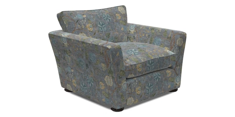 Aldeburgh Chair in Two Tone Plain Biscuit