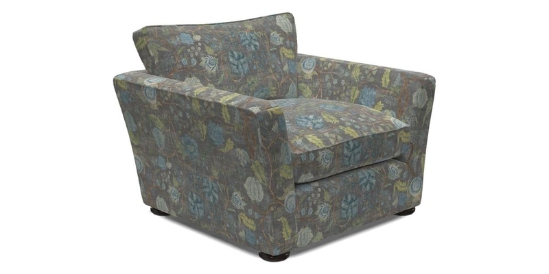 Aldeburgh Chair in Two Tone Plain Biscuit