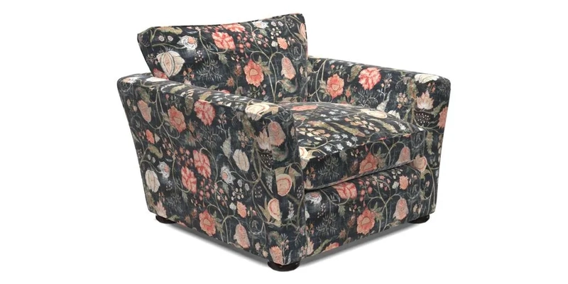 Aldeburgh Chair in Two Tone Plain Biscuit