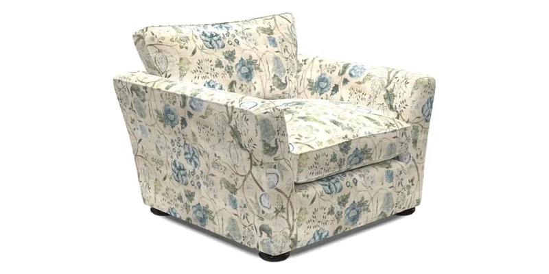 Aldeburgh Chair in Two Tone Plain Biscuit