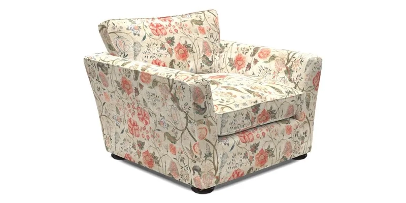 Aldeburgh Chair in Two Tone Plain Biscuit