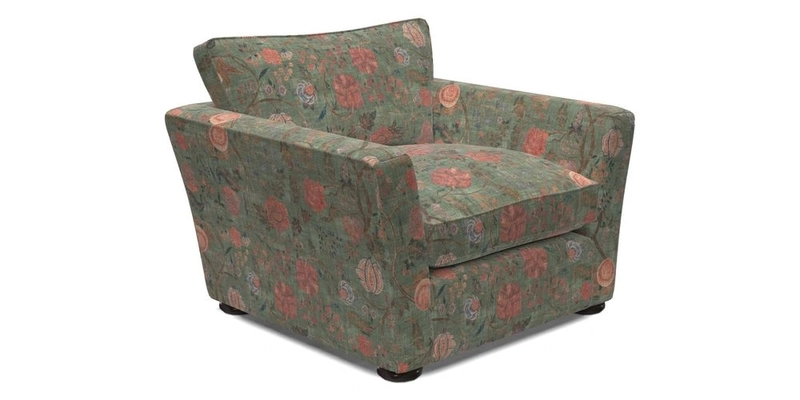 Aldeburgh Chair in Two Tone Plain Biscuit