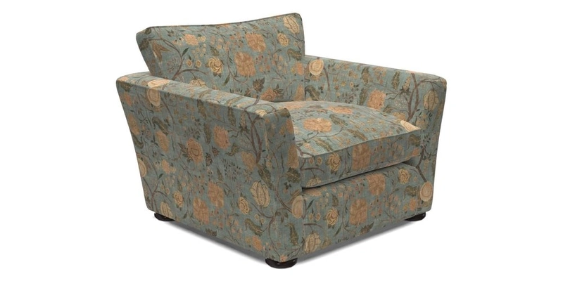 Aldeburgh Chair in Two Tone Plain Biscuit