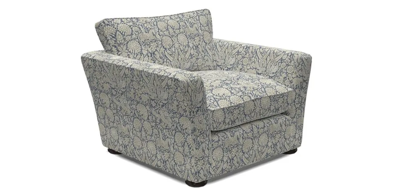 Aldeburgh Chair in Two Tone Plain Biscuit