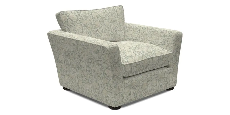 Aldeburgh Chair in Two Tone Plain Biscuit