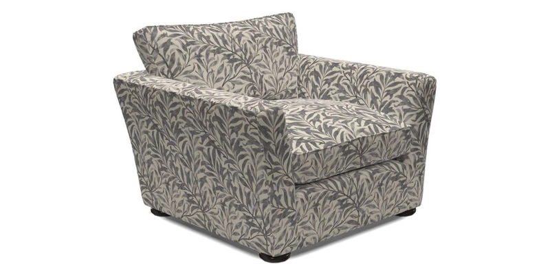 Aldeburgh Chair in Two Tone Plain Biscuit