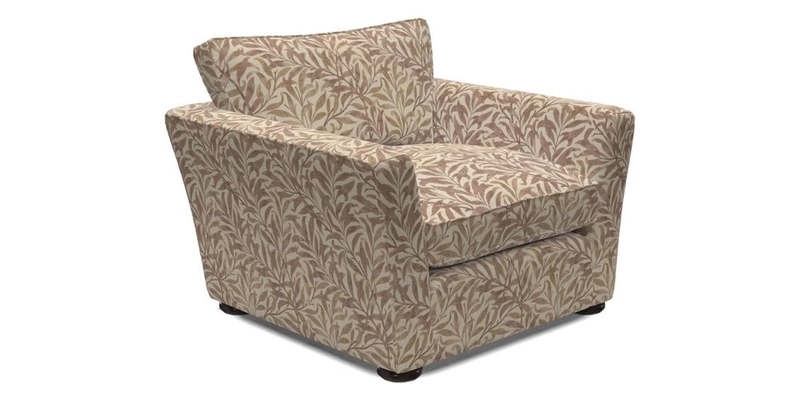 Aldeburgh Chair in Two Tone Plain Biscuit