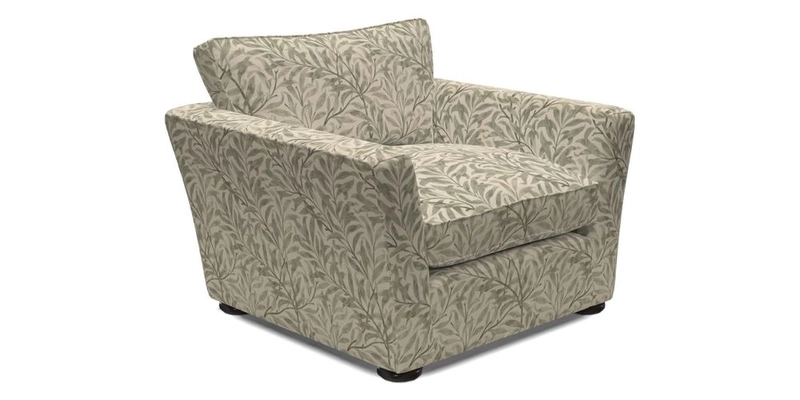 Aldeburgh Chair in Two Tone Plain Biscuit