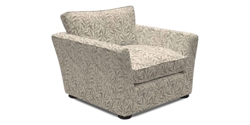 Aldeburgh Chair in Two Tone Plain Biscuit