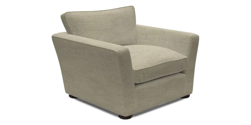 Aldeburgh Chair in Two Tone Plain Biscuit