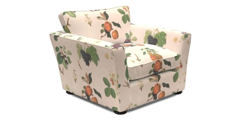 Aldeburgh Chair in Two Tone Plain Biscuit