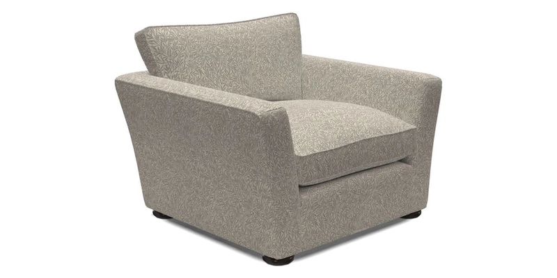 Aldeburgh Chair in Two Tone Plain Biscuit