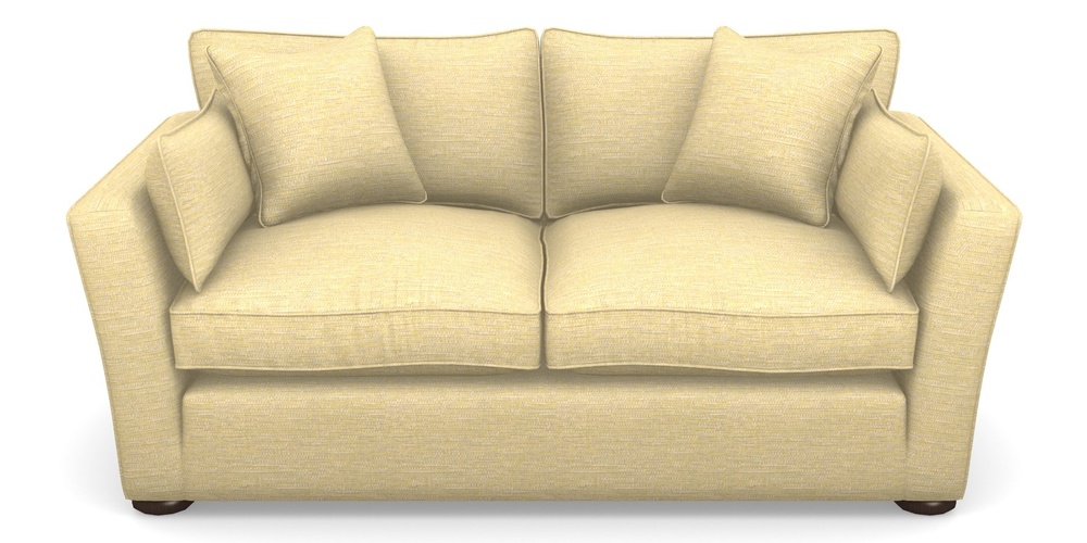 Product photograph of Aldeburgh 2 5 Seater Sofa In Aqua Clean Hove - Lemon from Sofas and Stuff Limited