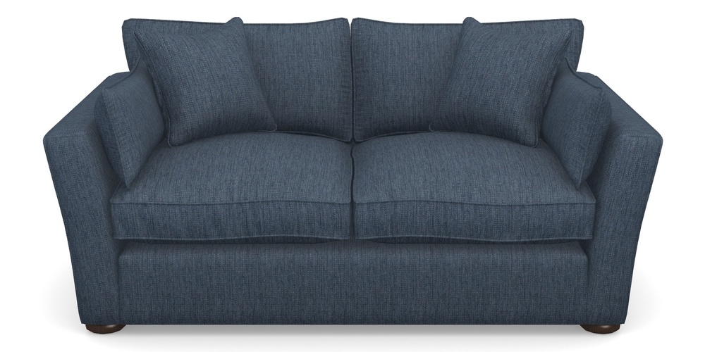 Product photograph of Aldeburgh 2 5 Seater Sofa In Aqua Clean Tenby - Navy from Sofas and Stuff Limited