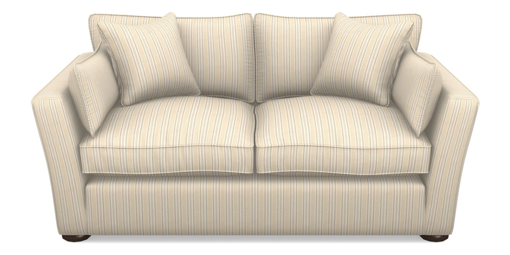 Product photograph of Aldeburgh 2 5 Seater Sofa In Cloth 22 - Racing Stripes Ayr - Dove from Sofas and Stuff Limited