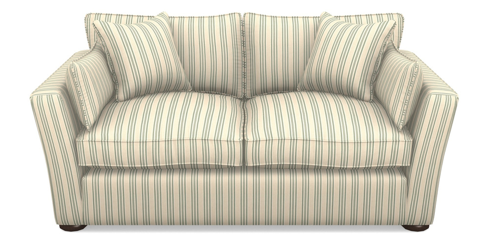 Product photograph of Aldeburgh 2 5 Seater Sofa In Cloth 22 - Racing Stripes Ayr - Mint from Sofas and Stuff Limited