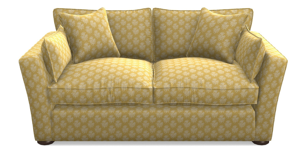 Product photograph of Aldeburgh 2 5 Seater Sofa In Cloth 21 - Coral 1 - Canary from Sofas and Stuff Limited