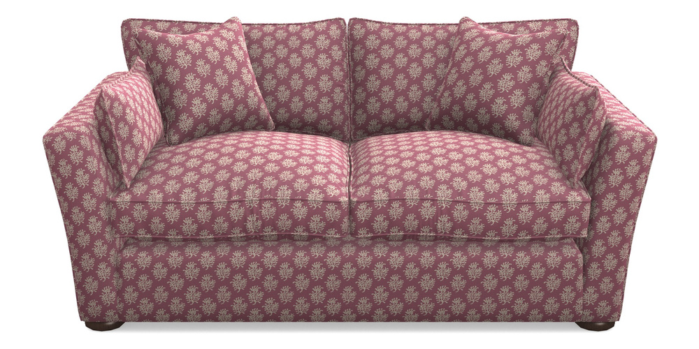 Product photograph of Aldeburgh 2 5 Seater Sofa In Cloth 21 - Coral 1 - Cassis from Sofas and Stuff Limited