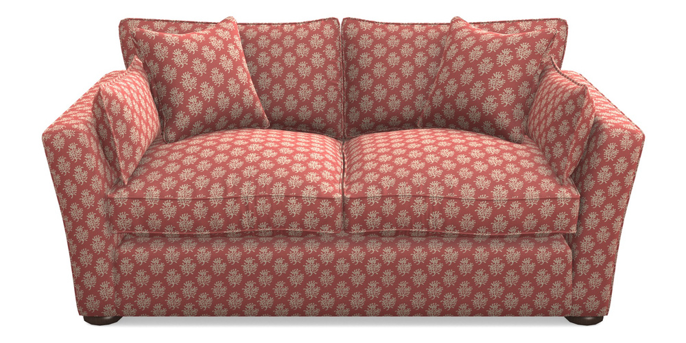 Product photograph of Aldeburgh 2 5 Seater Sofa In Cloth 21 - Coral 1 - Ginger Snap from Sofas and Stuff Limited