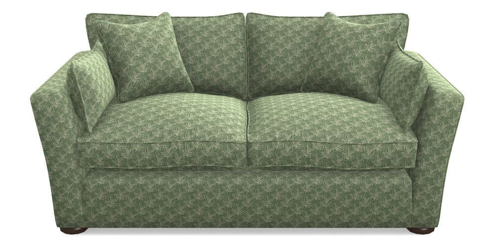 Product photograph of Aldeburgh 2 5 Seater Sofa In Cloth 21 - Decorative Leaf - Forest from Sofas and Stuff Limited